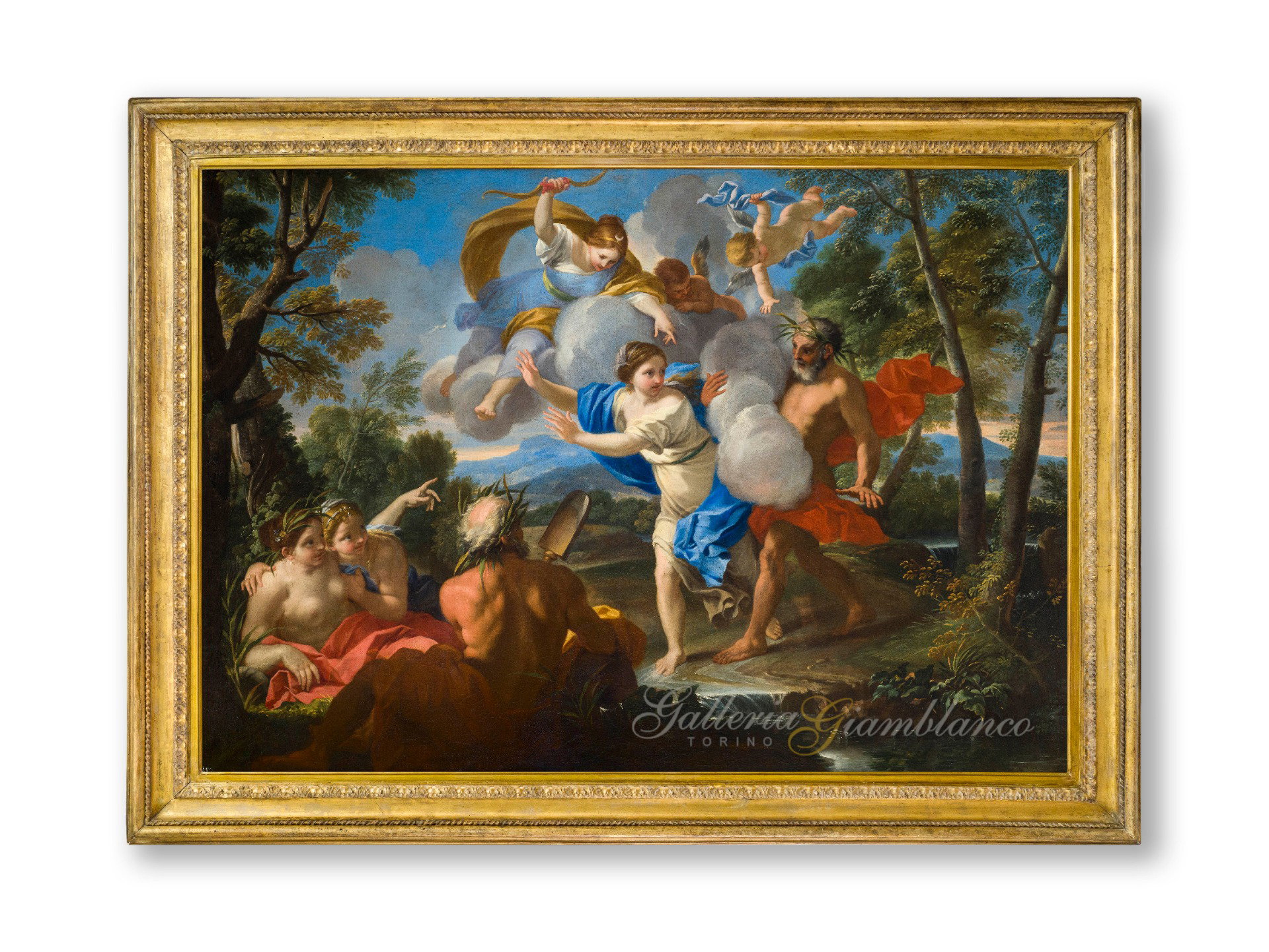 Luigi Garzi (Rome 1638 - 1721), Alphée et Aréthuse, vers 1705-1710